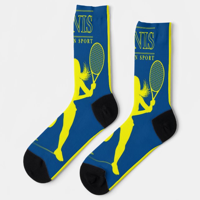 U.S.A. Tennis Socks  (Left)