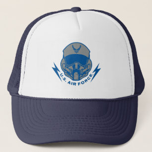 U.S. Air Force   Blue Helmet Trucker Hat