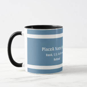 U.S. Air Force Defence emblem personalise Mug