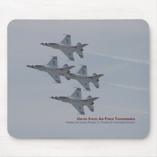 U.S. Air Force Thunderbirds Mouse Mat (Front)