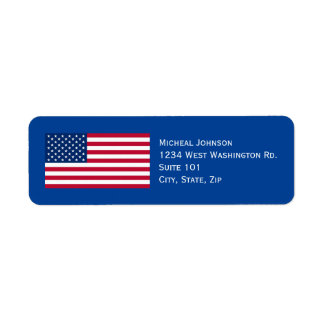 U.S. American Flag Custom Personalised Patriotic 