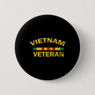U.s Army Vietnam Veteran Vintage Usa Soldier Vietn 6 Cm Round Badge