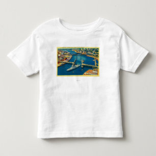 U.S. Battleship passing through Portland Toddler T-Shirt