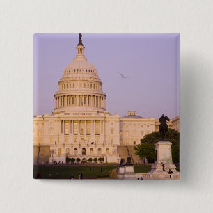 U.S. Capitol, Washington D.C. (District of 15 Cm Square Badge