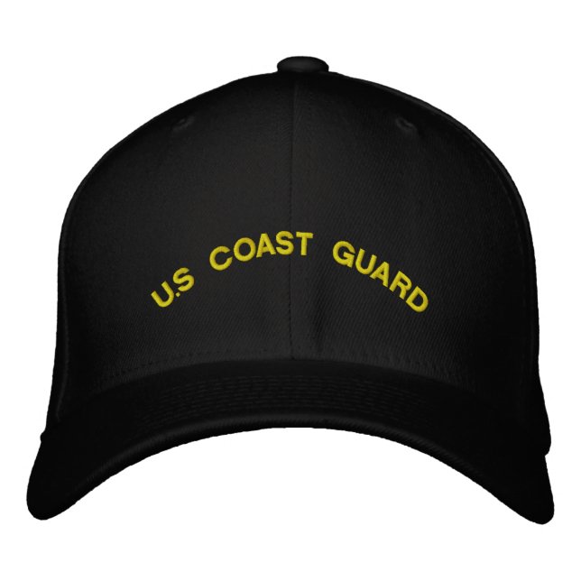 U.S Coast Guard Embroidered Hat (Front)