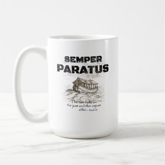 U.S. Coast Guard Latin Moto Quote"Semper Paratus"  Coffee Mug