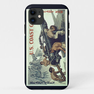 U.S. Coast Guard ~ Ready Then ~ Ready Now iPhone 11 Case