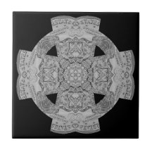 U.S. Coin Celtic Cross Ceramic Tile