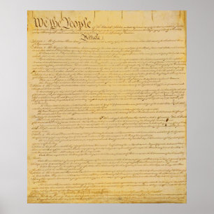U.S. Constitution Poster