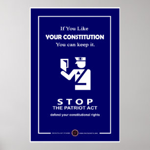 U.S. Constitution Poster