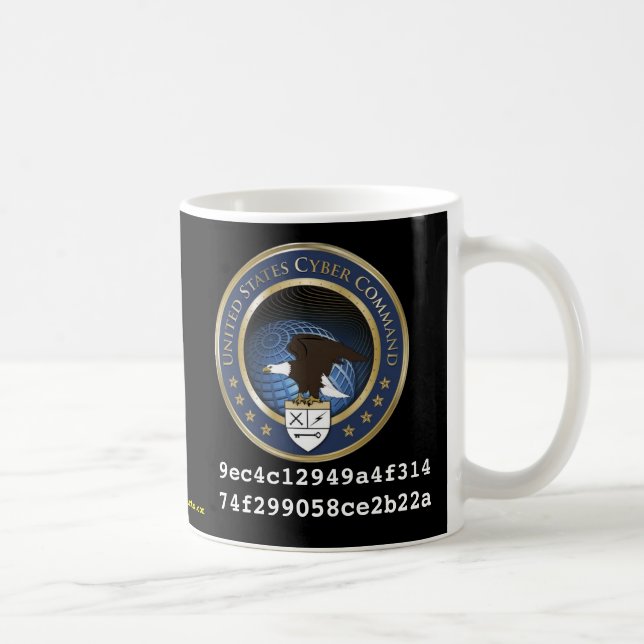 U.S. Cyber Command Coffee Mug (Right)