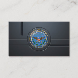 U.S. Department of Defence (DOD) Emblem [3D] Business Card