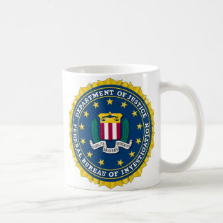 U.S. DEPARTMENT OF JUSTICE - FBI COFFEE MUG