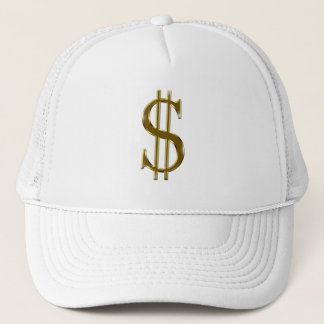 $ U.S.dollar sign gold Trucker Hat