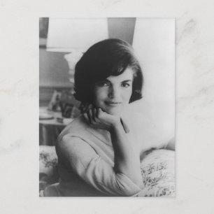 U.S. First Lady Jacqueline Kennedy Portrait Postcard