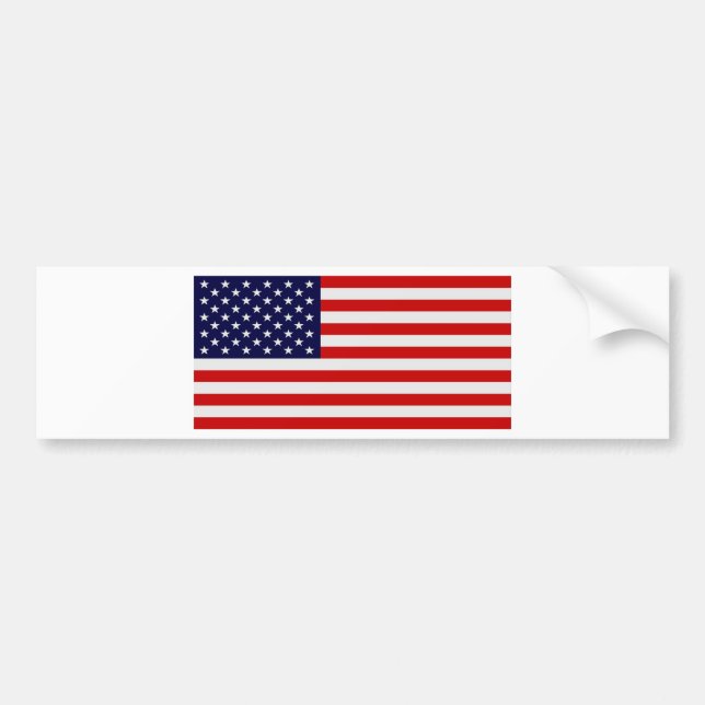 U.S. Flag Bumper Stickers (Front)