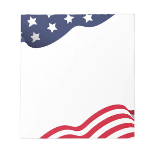 U.S. Flag Notepad
