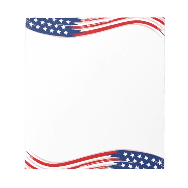 U.S. Flag Notepad (Front)