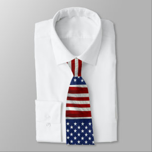 U. S. Flag Patriotic American Pride Tie