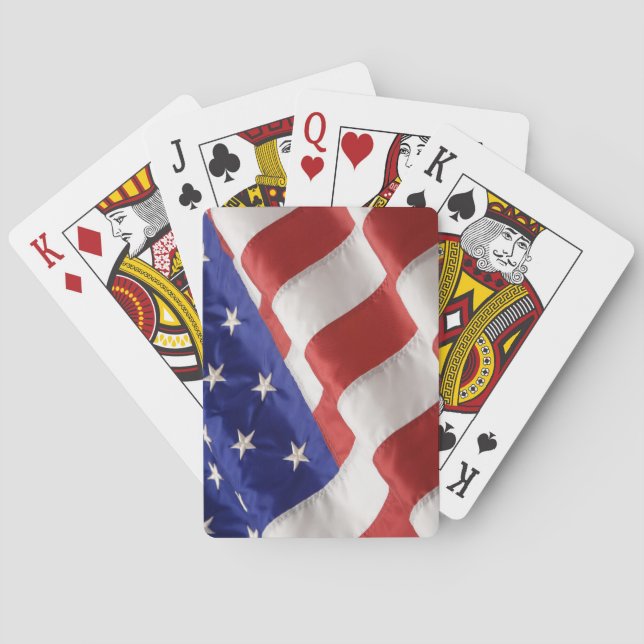U.S. Flag Playing Cards (Back)