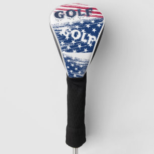 U.S.-flagged golf club case Golf Head Cover