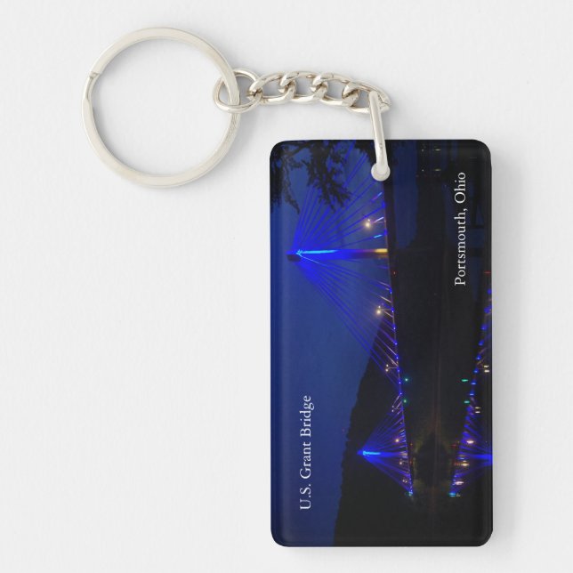 U.S. Grant Bridge acrylic key chain (Front)