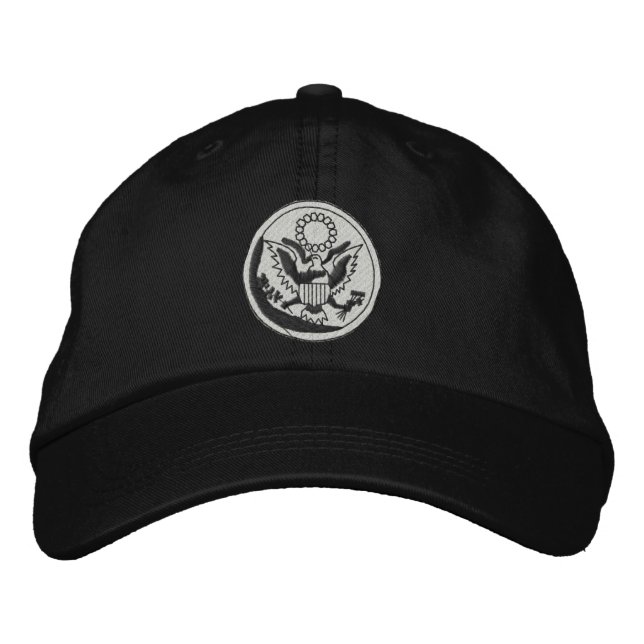 U. S. Great Seal Embroidered Hat (Front)