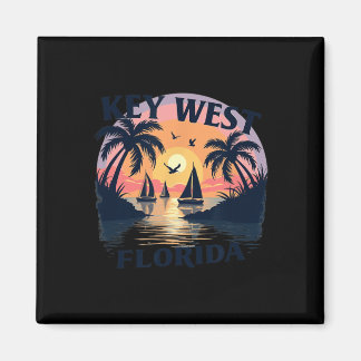 U.s. Island City - Florida Keys Archipelago  Magnet