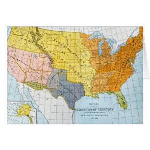 U.S. MAP, 1776-1884