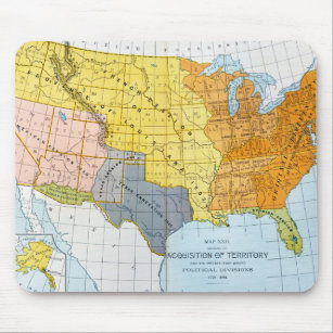 U.S. MAP, 1776-1884 MOUSE MAT