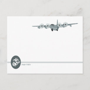 U.S. Marine Aviation [C-130] Postcard