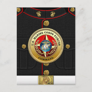U.S. Marine Corps Forces Command (MARFORCOM) [3D] Postcard