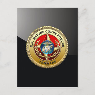 U.S. Marine Corps Forces Command (MARFORCOM) [3D] Postcard