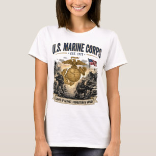 U.S. Marine Corps Legacy of Service Women's T-Shirt