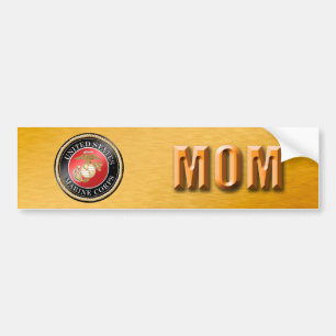 U.S. Marine Corps Mum Bumper Sticker
