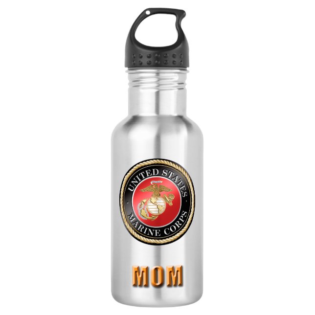 U.S. Marine Corps Mum Water Bottle (Front)