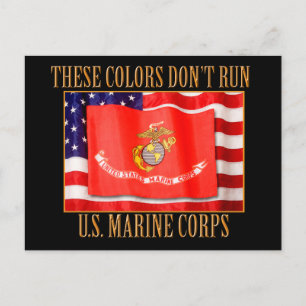 U.S. Marine Corps Postcard