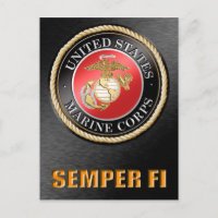 U.S. Marine Corps Semper Fi Postcards