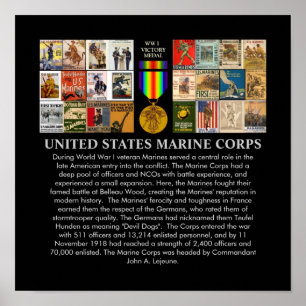 U.S. Marine Corps World War 1 Recruiting Posters