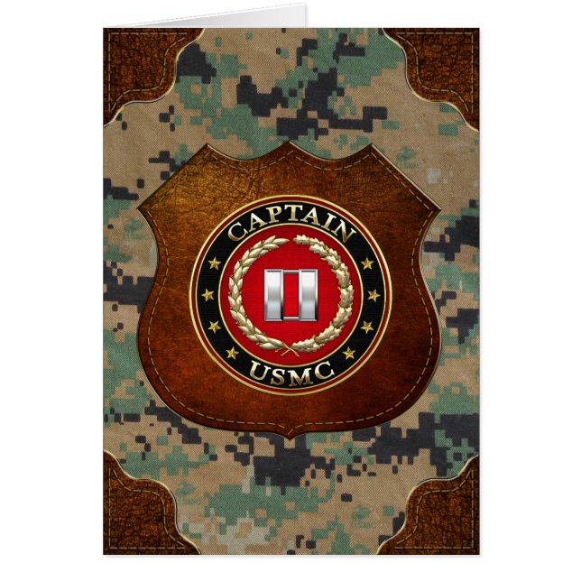 U.S. Marines: Captain (USMC Capt) [3D] (Front)