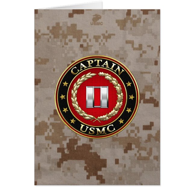 U.S. Marines: Captain (USMC Capt) [3D] (Front)