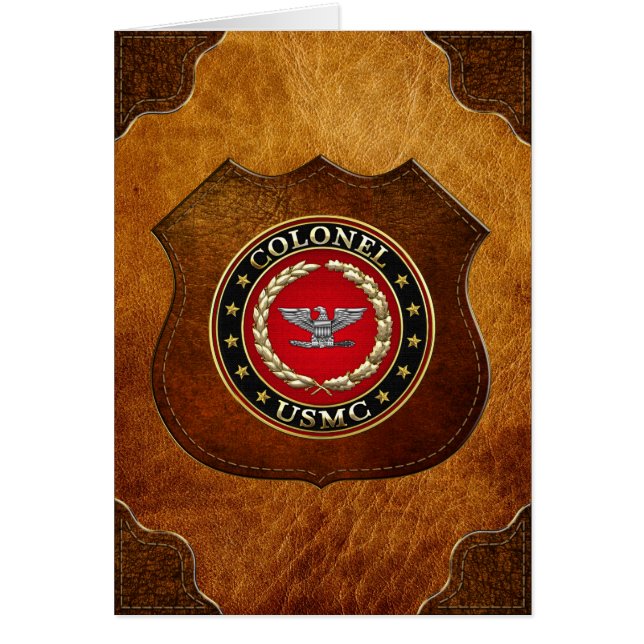 U.S. Marines: Colonel (USMC Col) [3D] (Front)