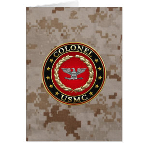 U.S. Marines: Colonel (USMC Col) [3D]