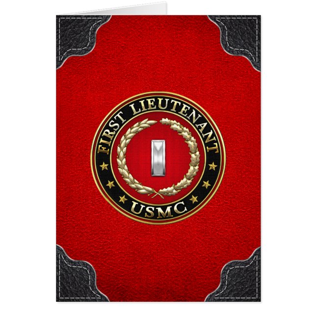U.S. Marines: First Lieutenant (USMC 1stLt) [3D] (Front)