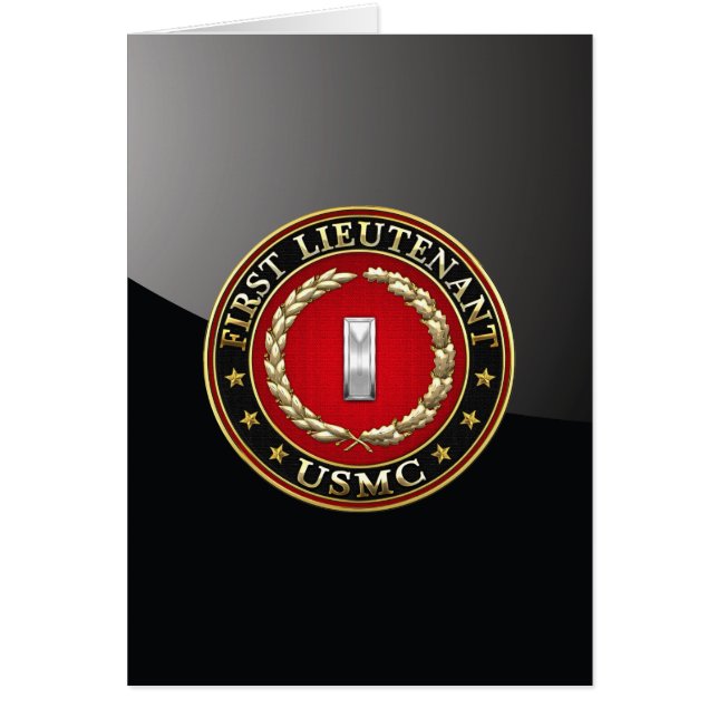 U.S. Marines: First Lieutenant (USMC 1stLt) [3D] (Front)