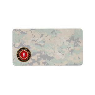 U.S. Marines: First Lieutenant (USMC 1stLt) [3D] Label