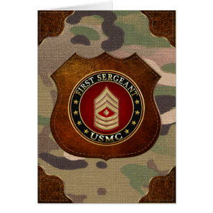 U.S. Marines: First Sergeant (USMC 1stSgt) [3D]