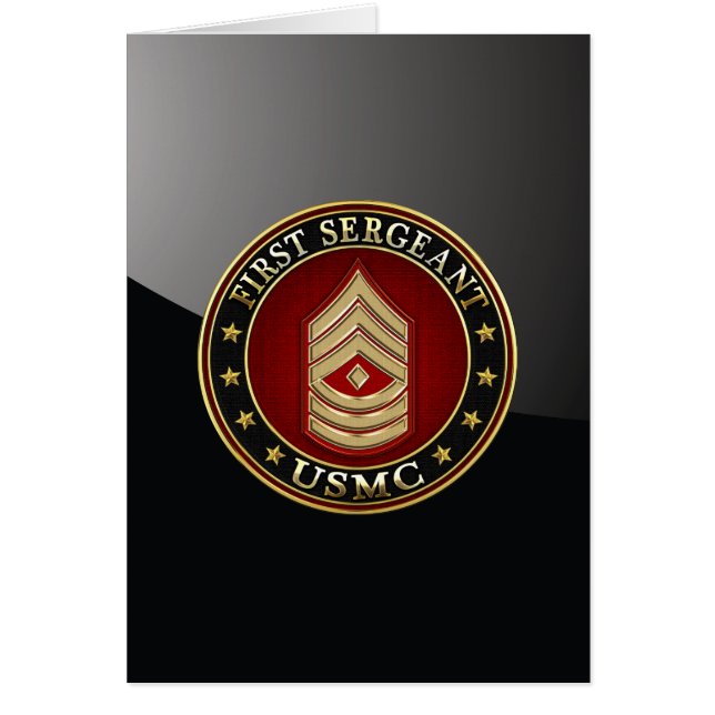 U.S. Marines: First Sergeant (USMC 1stSgt) [3D] (Front)