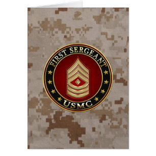 U.S. Marines: First Sergeant (USMC 1stSgt) [3D]