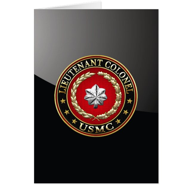 U.S. Marines: Lieutenant Colonel (USMC LtCol) [3D] (Front)